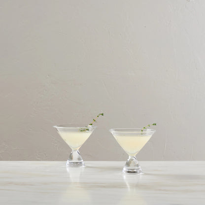 Westport Stemless Martini - Set of 2