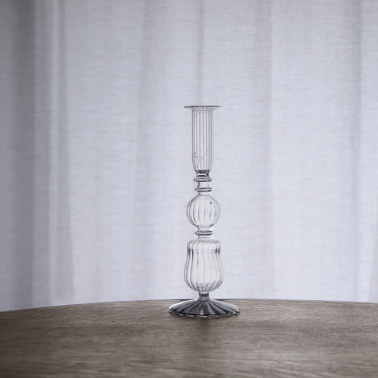 Cambridge - Sophia Candlestick - Clear 9" - Set of 2