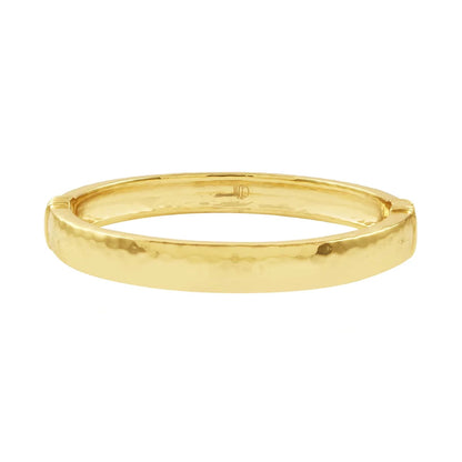 CDW B Cleopatra - Hinged Bangle in Gold - M/L
