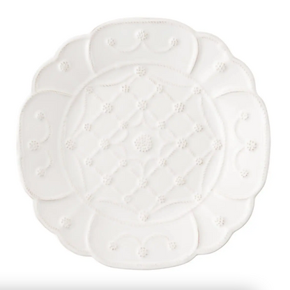 Jardins du Monde - Whitewash - Villandry Salad Plate 9.5" (Retired)
