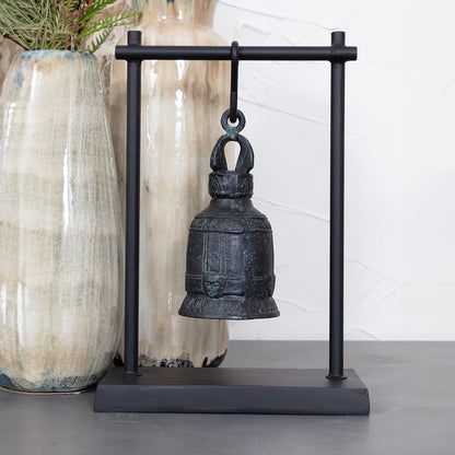 KVD Tikal Short Iron Bell Sculpture 16.5"