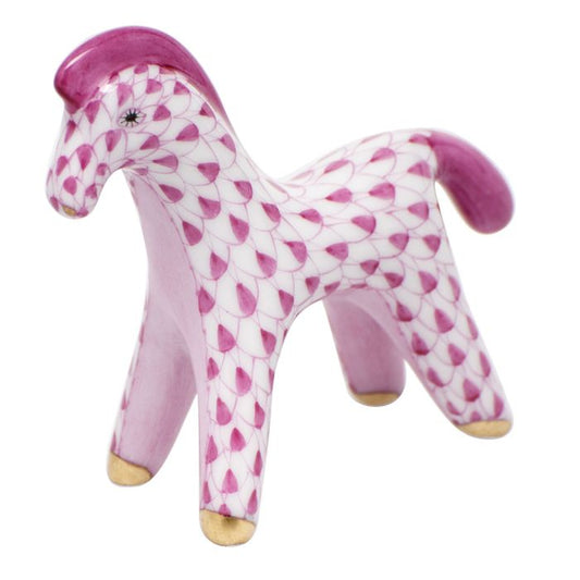 HND Figurine - Horsey - Raspberry