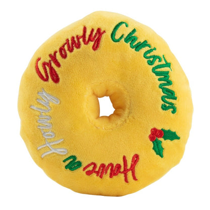Puppermint Donut Christmas Dog Toy