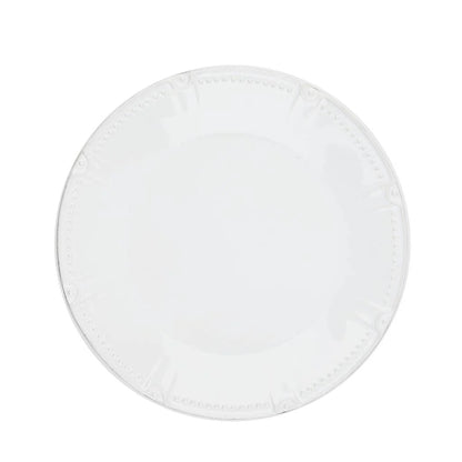 Isabella - Pure White - Round Dinner Plate 11"