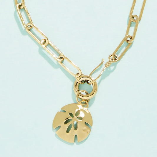 Sand Dollar Charm Necklace