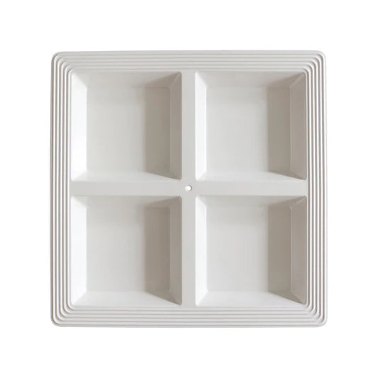 NFL Melamine Square Divided Server - Pinstripes MEL10 (Retired)