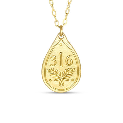 MSJ N Original - John 3:16 Necklace 32"