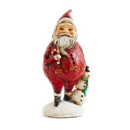 KKI Santa Holding Snowman 6"