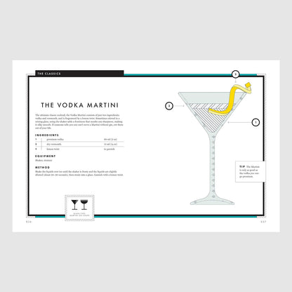 The Ultimate Book of Cocktails: Over 100 of Best Drinks to Shake, Muddle and Stir