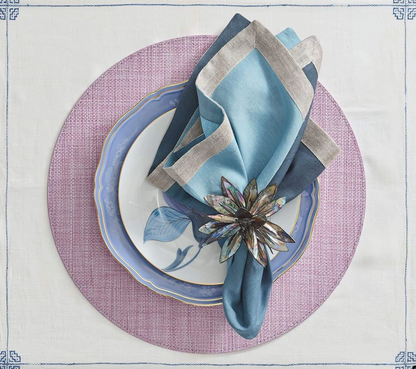 KSB Portofino Round Placemat - Lilac 15" (Retired)