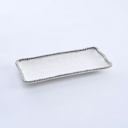 PPB Silver Salerno - Small Rectangle Tray (2431W)