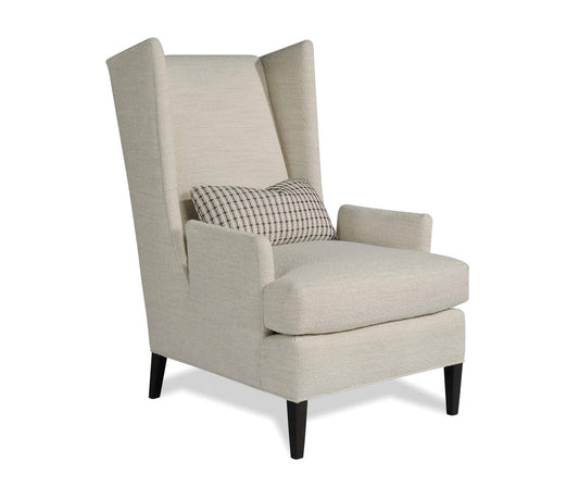 TKF Valley Wing Chair - Natural Fit Charcoal