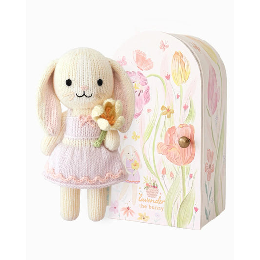 Tiny Lavender The Bunny 6"