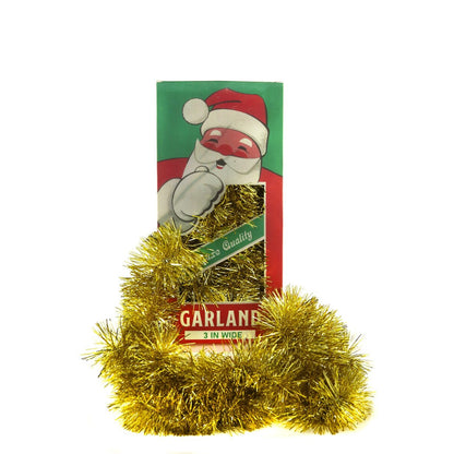 Retro Boxed Garland - Gold