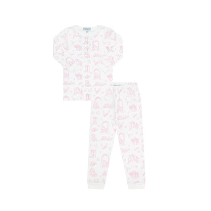 Lone Star Toile - Two Piece Pajamas
