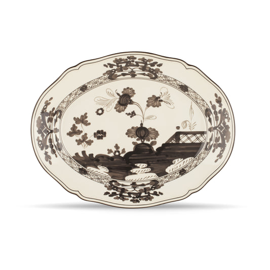 Oriente Italiano - Albus - Large Oval Platter 15"