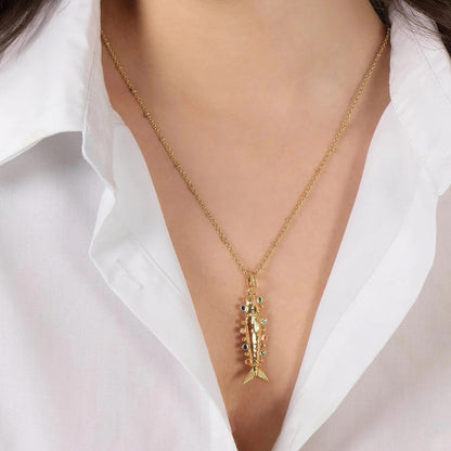 Milos - Medium Fish Charm