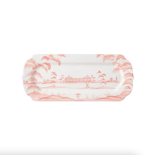 Country Estate - Petal Pink - Hostess Tray 15" (Retired)