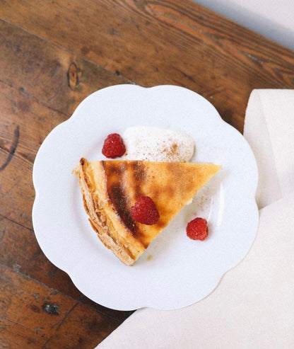 Nymphea White - Dessert Plate 8.5"