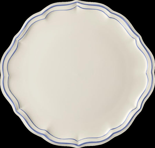 Filets - Blue - Cake Platter 12.5"