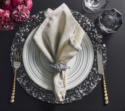 KSB Stardust Placemat - Silver and Clear (Retired)