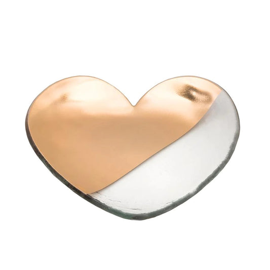 Gold Mod - Heart Plate 7"