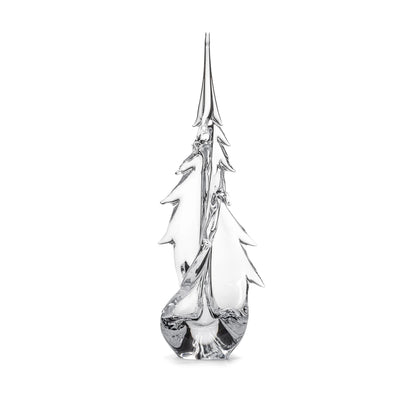 Simon Pearce Glass Evergreen Tree - Vermont Twist Collection -