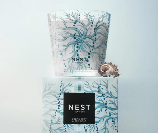 NST Ocean Mist & Sea Salt - Specialty 3 Wick Candle