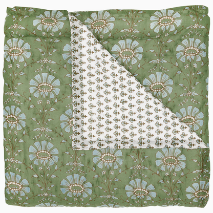 JRB Jeeva Sage - Quilt - Queen 92x92