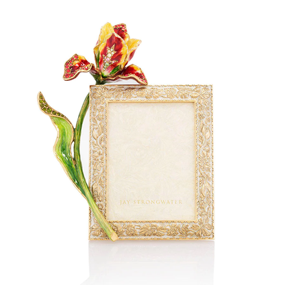 Enameled Ilsa Tulip Frame - Flora 3x4