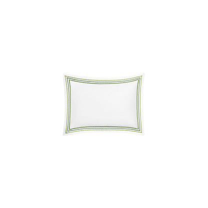 Amara Triple Pearl - Boudoir Pillow - Palm Green