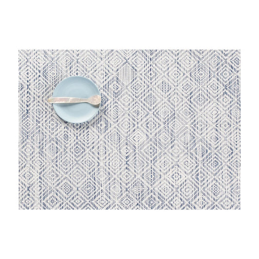 Mosaic Rectangle Placemat 19" - Blue