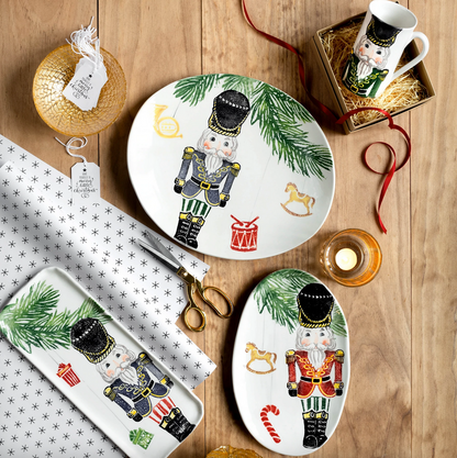 VTR Nutcracker - Narrow Rectangular Platter 15.75"