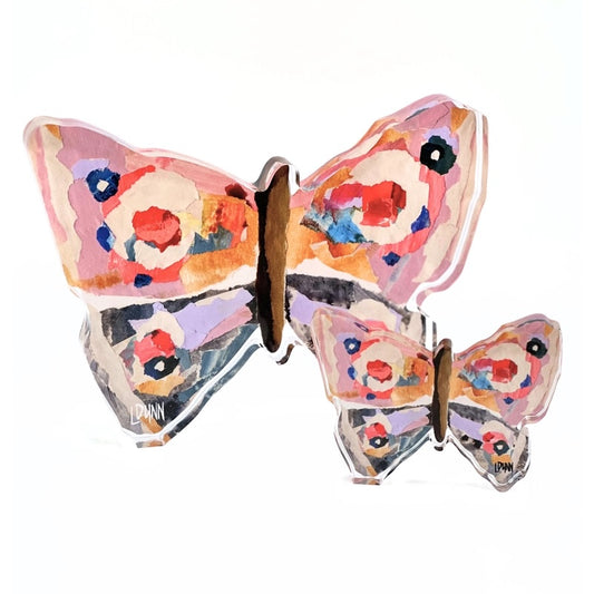 LDN Acrylic Butterfly - Lavender Haze - Bitty 4.25"
