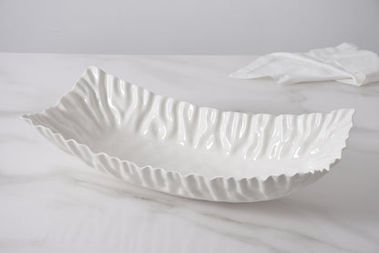 PPB Mascali Bianca - Rectangular Centerpiece Bowl 20"