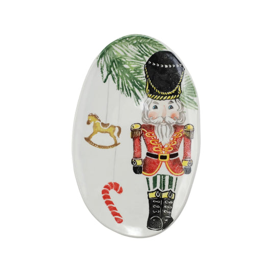 VTR Nutcracker - Small Oval Platter 12.5"