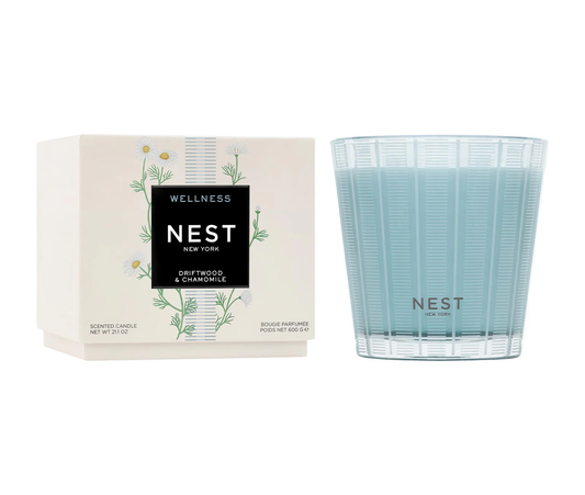 Driftwood & Chamomile - 3 Wick Candle - 21.1oz