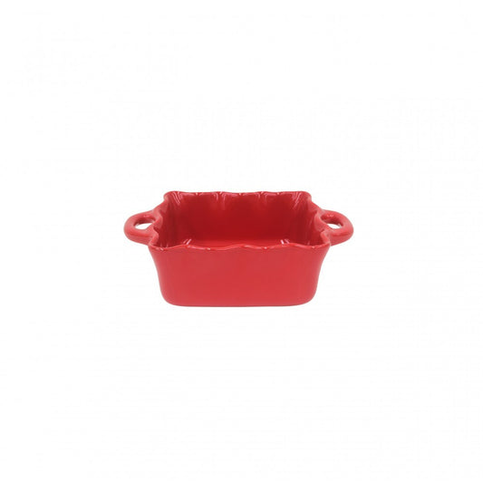 Cook & Host - Red - Square Ruffle Baker10" (Retired)
