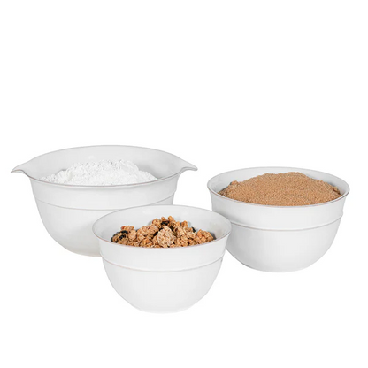 JLK Puro - Whitewash - Nesting Serving Bowls Set/3