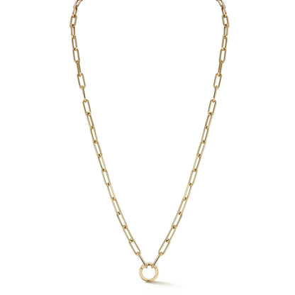 EFC N Lola Enhanced Chain Necklace 18" - 14KTYG