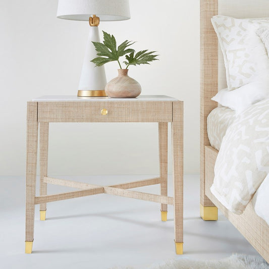 MHF Palmetto Bedside Table 30w x 18d x 32h