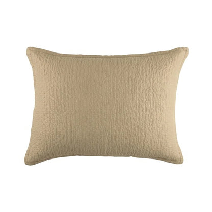 Dawn - Diamond Quilted - Luxe Euro Pillow - Croissant 27x36