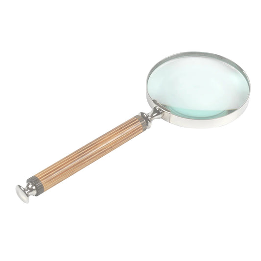 Simple Carved Bone Magnifying Glass