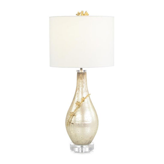 Sakura Glass Table Lamp - 29.5H