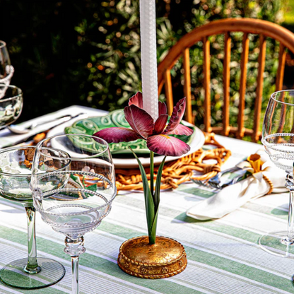 Meadow Walk - Iris - Candlestick 9"