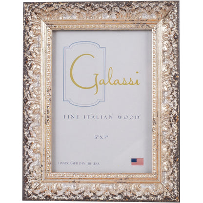 612 - Antoinette Distressed Silver Frame -