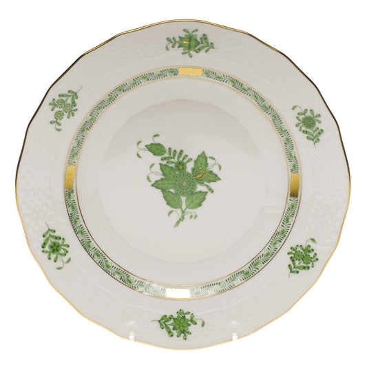 Chinese Bouquet - Green - Dessert Plate 8.25"