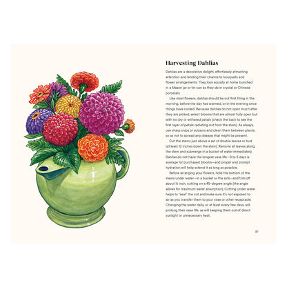 Dahlias: A Little Book of Flowers