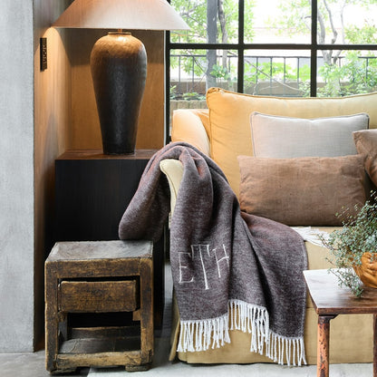 Pezzo Throw - Monogrammed