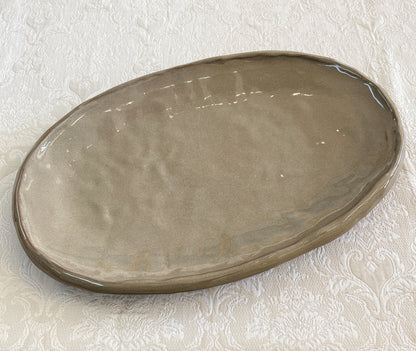 Argila Sierra Tan Oval Platter (Retired)